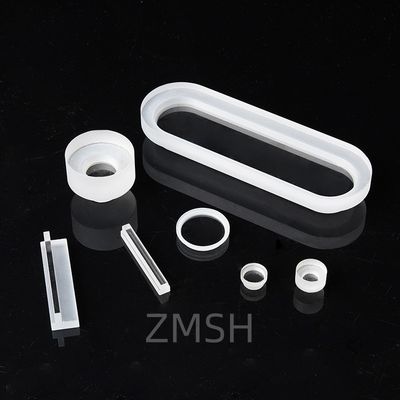 Quartz Glass Windows CNC Machined Irregular Fused Silica Plates For Optical And Laser Systems