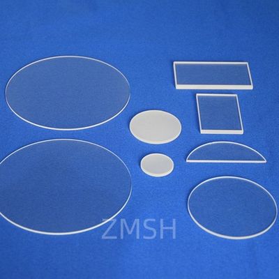 Quartz Glass Windows CNC Machined Irregular Fused Silica Plates For Optical And Laser Systems
