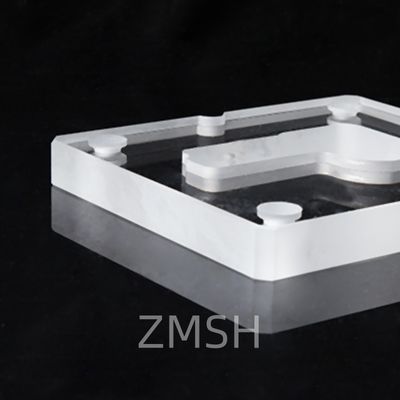 Custom Shaped Fused Quartz Plates with Through Holes Optical