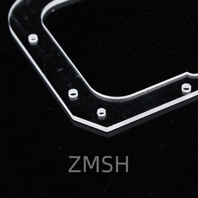 UV/IR Grade Quartz Through Hole Plates Custom Cut High Temperature Chemical