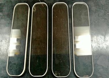 Industrial Sapphire Optical Windows Customized Plano Rectangle 193x60x7mmt