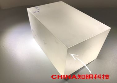 customized  rough sapphire optical cube blocks for optical spherical cover