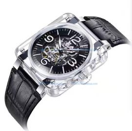 Transparent Color Sapphire Crystal Watch Case Al2O3 Single Crystal Hardness 9.0