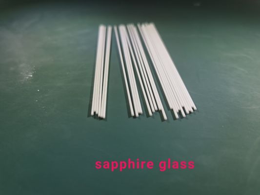 Ultra-fine thin dia1.0mm 0.6mm Al2o3 Ceramic Sapphire Glass Rod Stick lapped surface