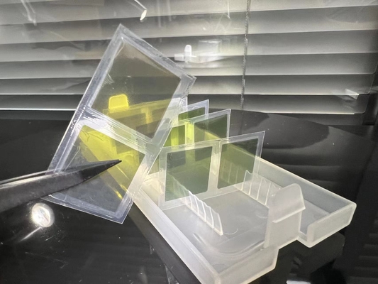 Good price 10 x 10 x 0.5mm Silicon Carbide Wafer 4H - N SiC Crystal Chips online