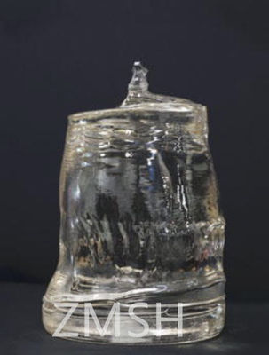 Good price Sapphire Al2O3 Ingots 80KG 200KG 400KG KY Growth Method For Sapphire Component Processing online