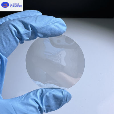 Good price Silicon Carbide Wafer Customized Size Semi insulating SiC Wafers Nearly Colorless Transparent High Pressure Resistance online