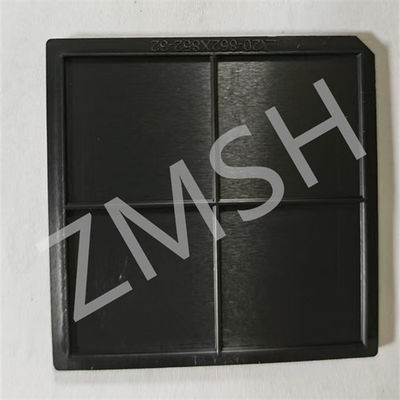 Good price 4inch 6inch 8inch Polypropylene Multi Wafer Box Silicon Carrier Container Box Dark Color online