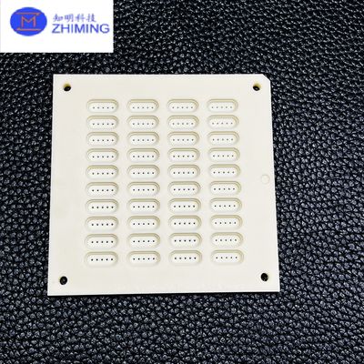 Good price Alumina Ceramic Custom Component High Precision Multi-Hole Plate online