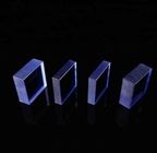 10x10mmt Red Green Blue Sapphire Block , Doped Artificial Sapphire Crystal Block