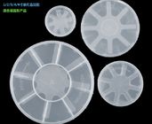 PP 12 Inch Round Single Wafer Carrier Container Box Contamination Prevent