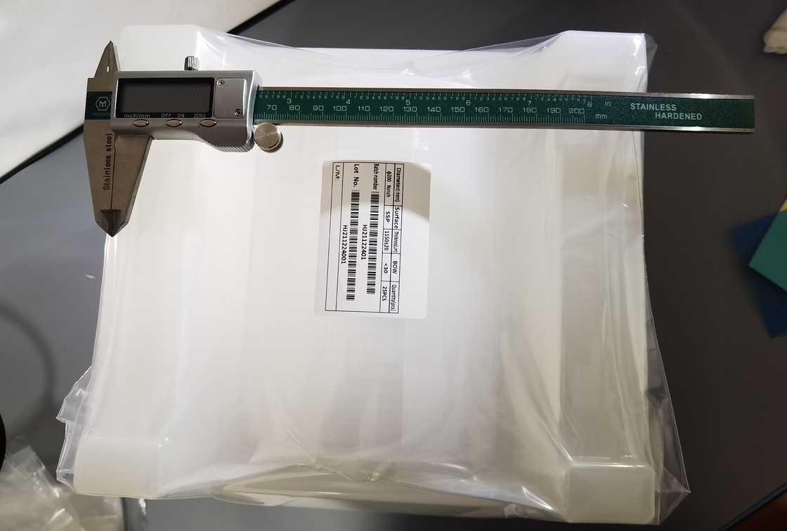 DSP / SSP / AS - CUT Shaped Sapphire Substrate Wafer Windows 8inch 200mm