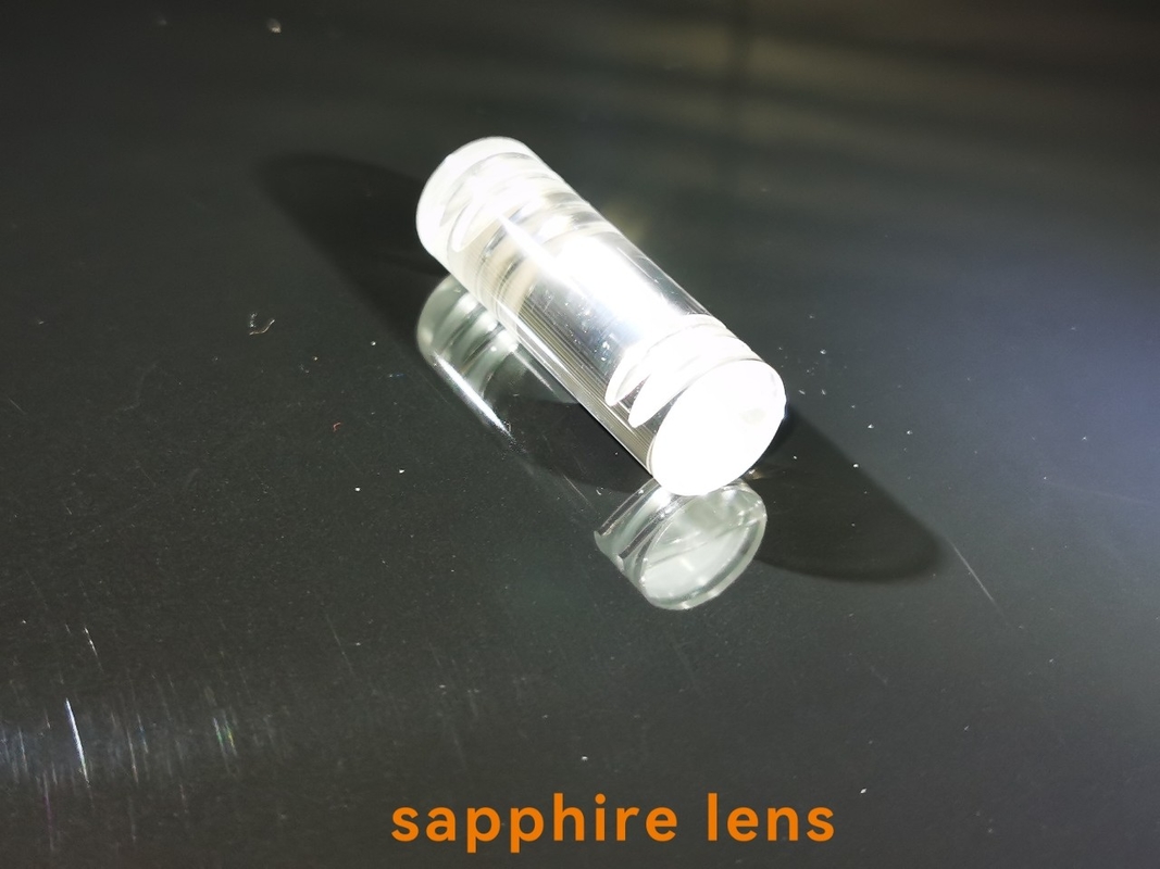 Custom Polished Sapphire Substrate Fan Shaped High Temperature Resistance