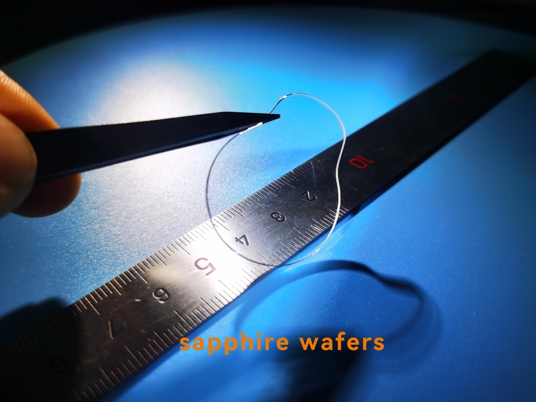 Monocrystalline Synthetic Sapphire Optical Windows Glass DSP Customized