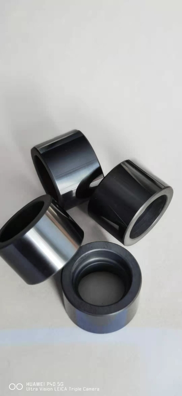 Polishing Cylindrical Hollow Silicon Carbide Wafer Ceramic Optical Element SiC