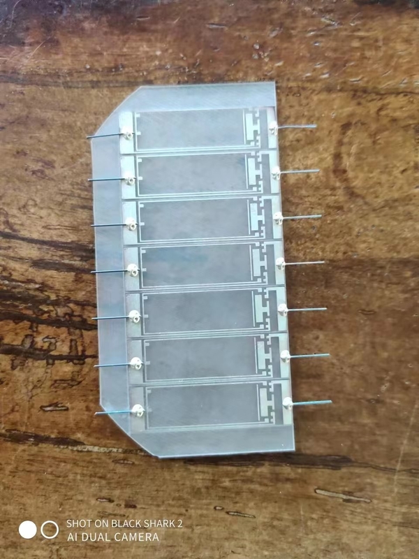 Sapphire wafer with metallization sapphire circuit board