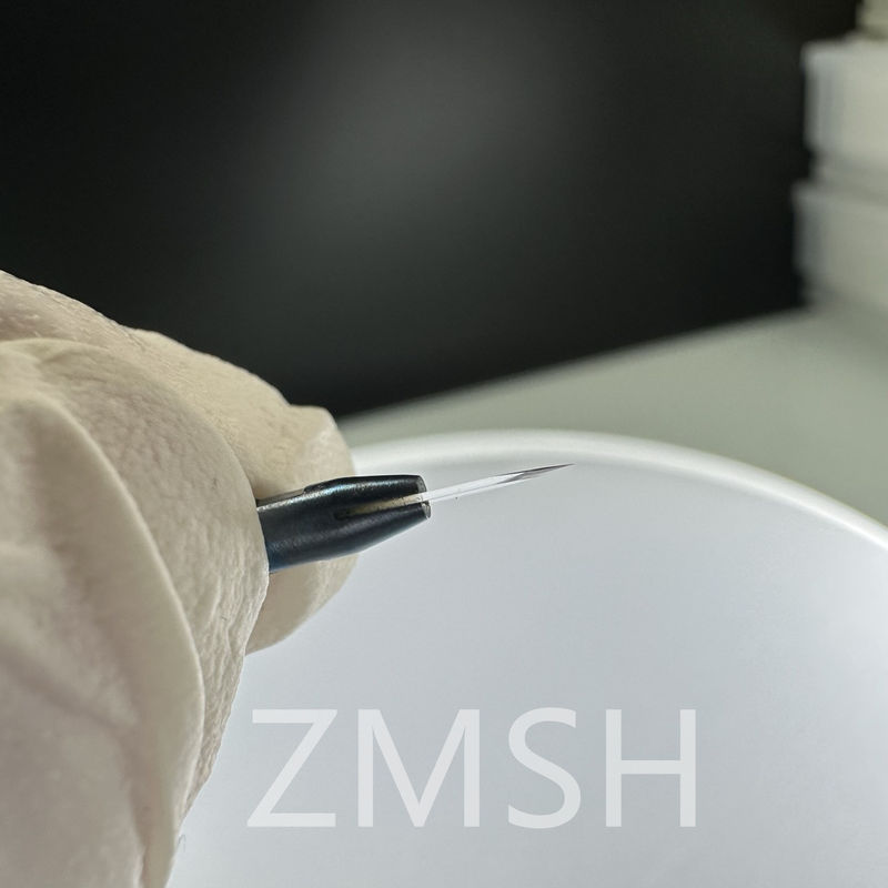 Sapphire Blade Knife For Medical Devices Precision Cutting O Chipping Under The Microscope