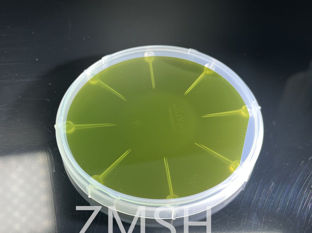 Semi Insulating 3 Inch Silicon Carbide Wafer 4H N-Type CVD Orientation 4.0°±0.5°