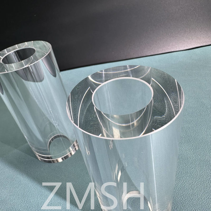 sapphire tube sapphire pipe KY methood OD:50 ID:25 Length100 High Hardness and Wear Resistance: