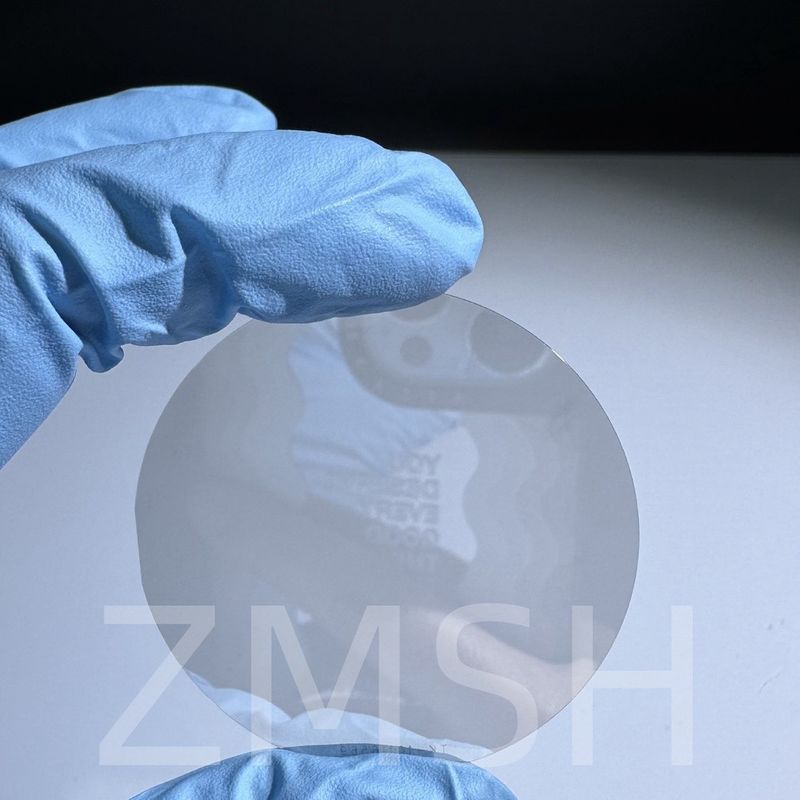 2inch SiC Wafer 4H N type 6H-N type 4H Semi type 6H Semi type Double Side Polished