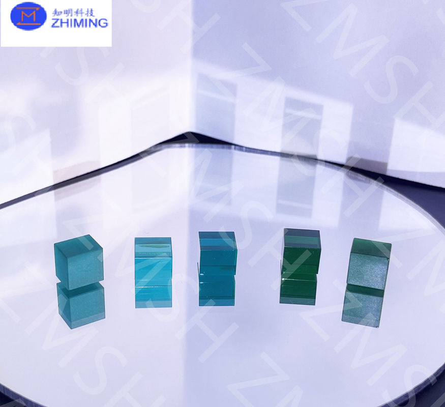 Sapphire Gemstone Raw Material Lab Made Olive Green Soft Mint Green Emerald Green For Jewelry