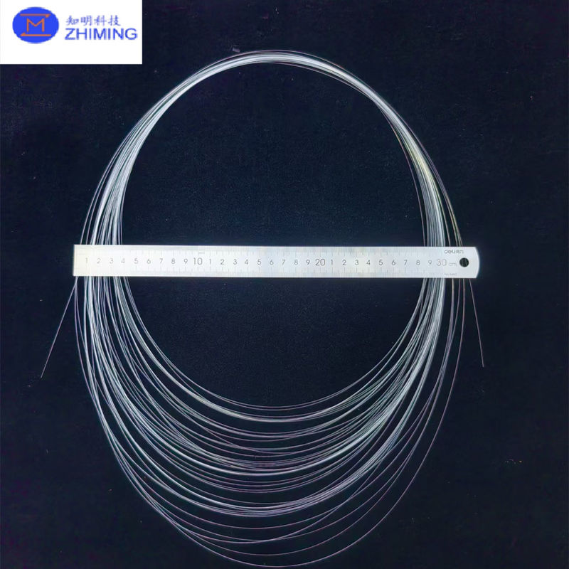 YAG Optical Fiber Yttrium Aluminum Garnet Material Transmittance >80% 400-3000 Nm Dia 25-500um