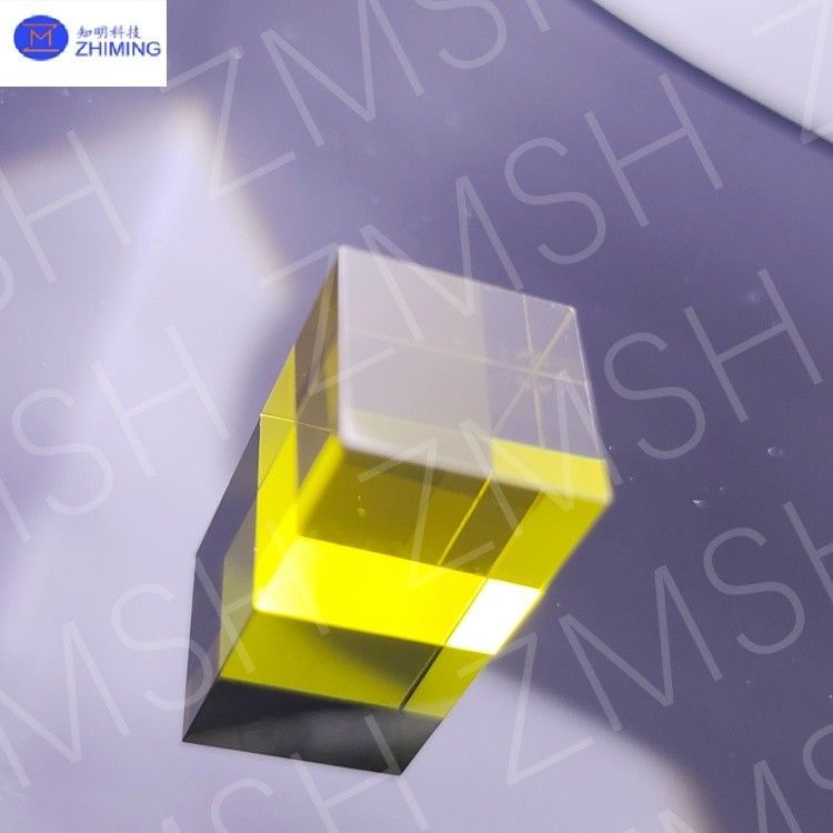 Lemon Yellow Sapphire Gemstone Sythetic Lemon Yellow Raw Material For Jewelry Making Mohs Hardness Of 9