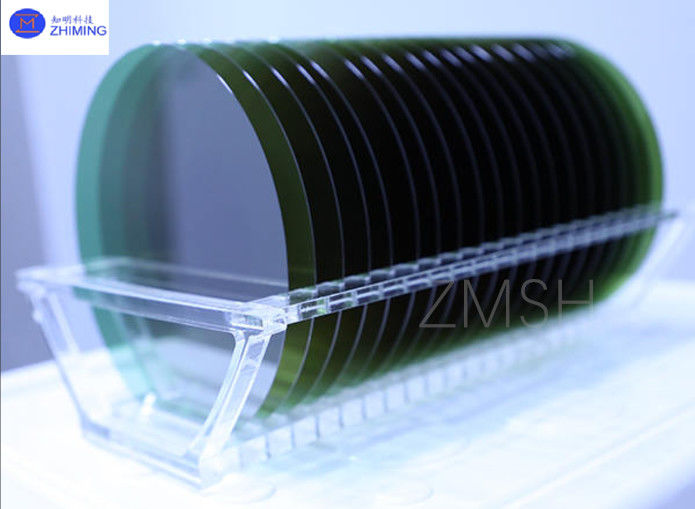 8-inch 4H-N SiC Wafer Thickness 500±25μm Or Customized N-Doped Dummy Production Research Grade