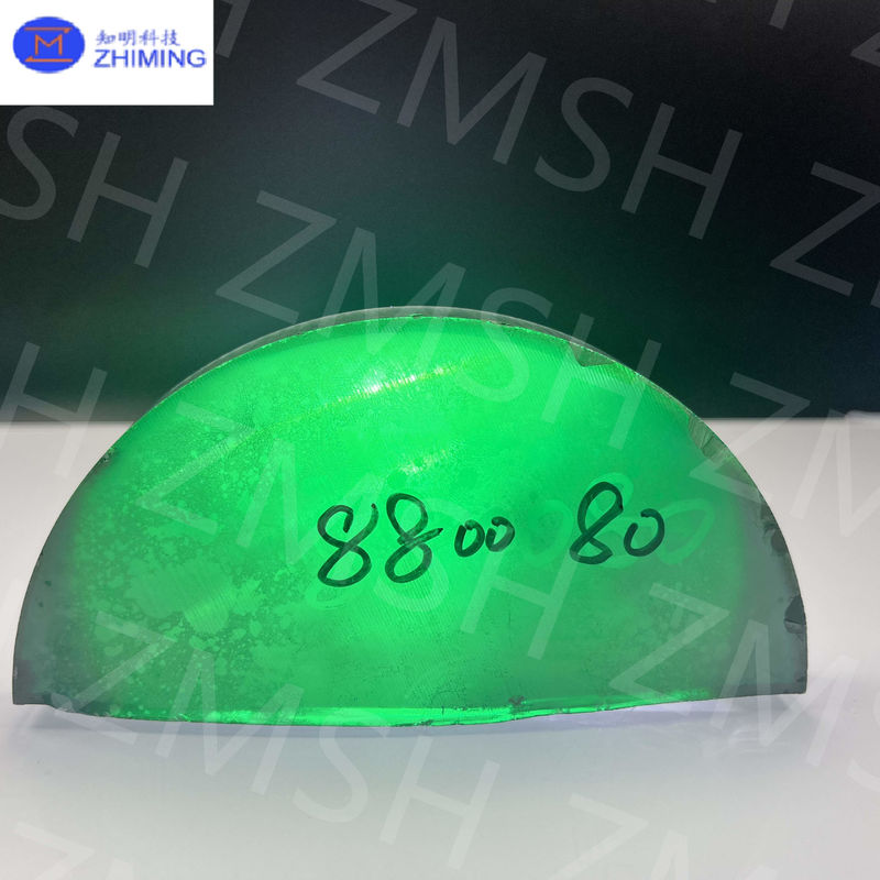 Moissanite Rough Gemstone Emerald Forest Green High Hardness Single Srystal Silicon Carbide For Jewry