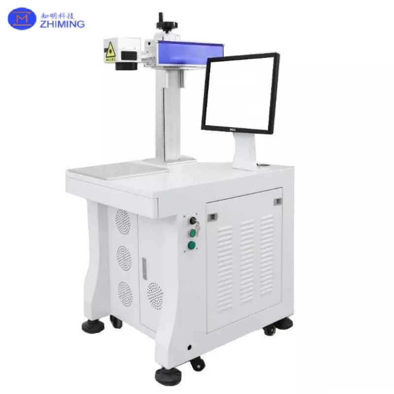 Compact Fiber Laser Engraving Machine Clean Maintenance Free Marking for Workshops Small Businesses