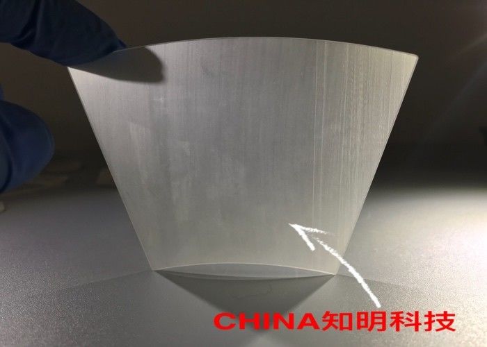 Fan Shaped Sapphire Material Window Sector Sapphire Glass Optical Grade