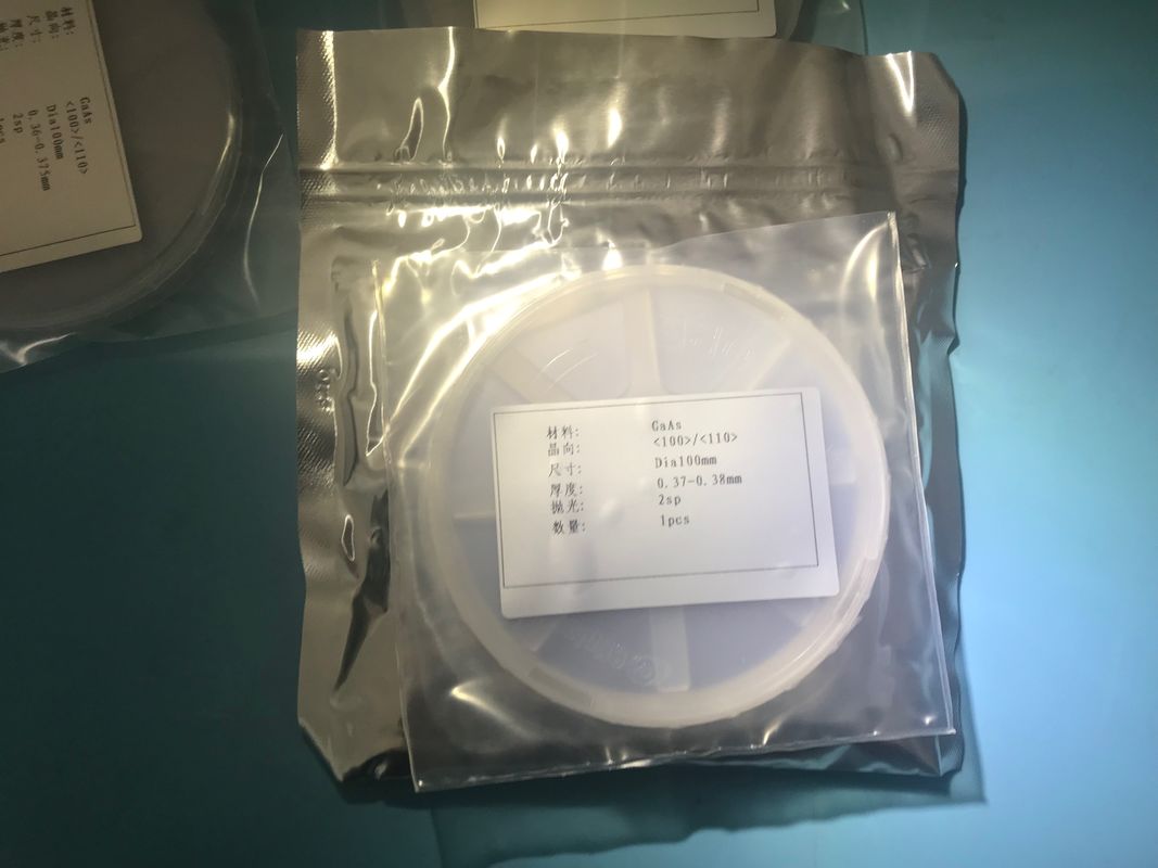 2INCH 3INCH 4Inch Undoped Gallium Arsenide Wafer Semi Insulating GaAs Substrate For LED