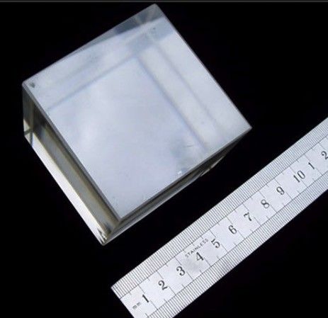 10x10 mmt Tellurium Oxide TeO2 Crystals , Crystal Wafer Substrate TeO2
