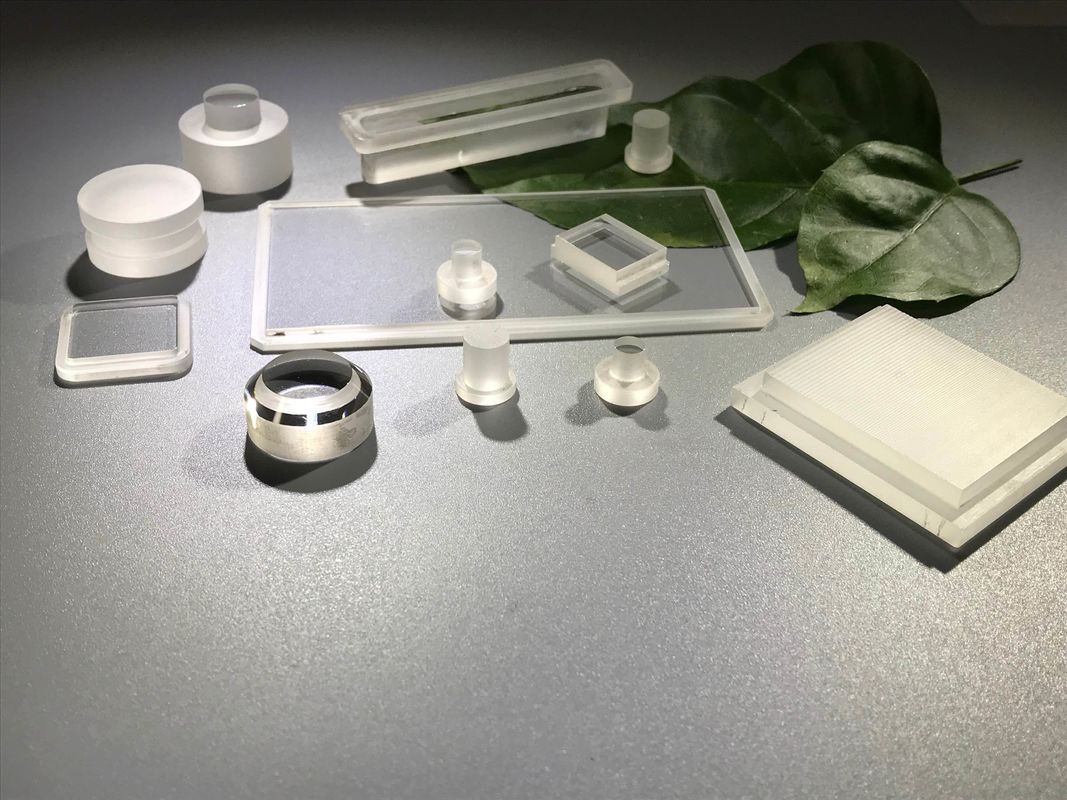 Vacuum Equipment Sapphire Crystal Glass , Sapphire Lens High Temperature