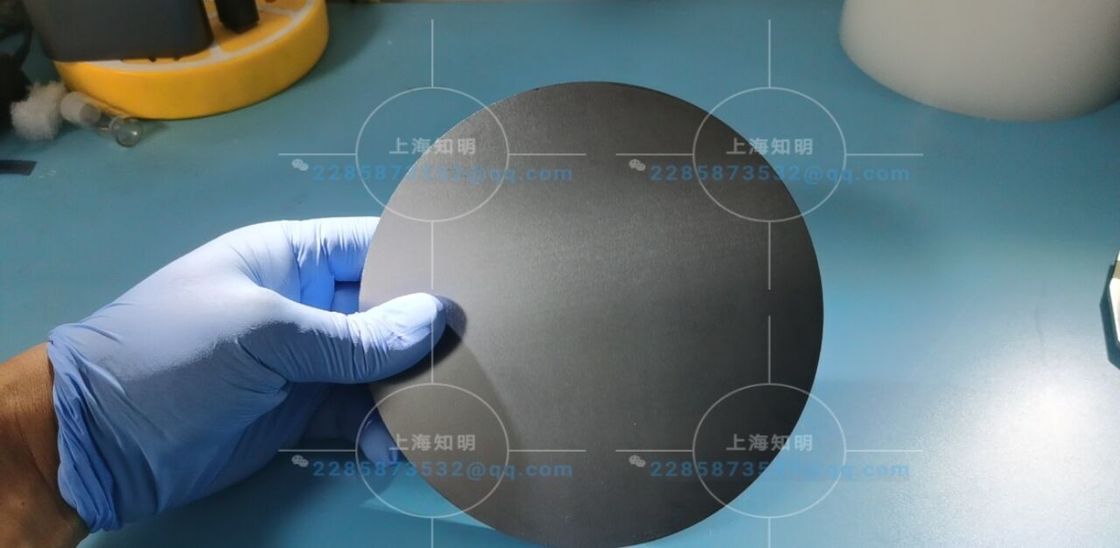 6Inch Dia153mm 0.5mm monocrystalline SiC Silicon Carbide crystal seed Wafer or ingot