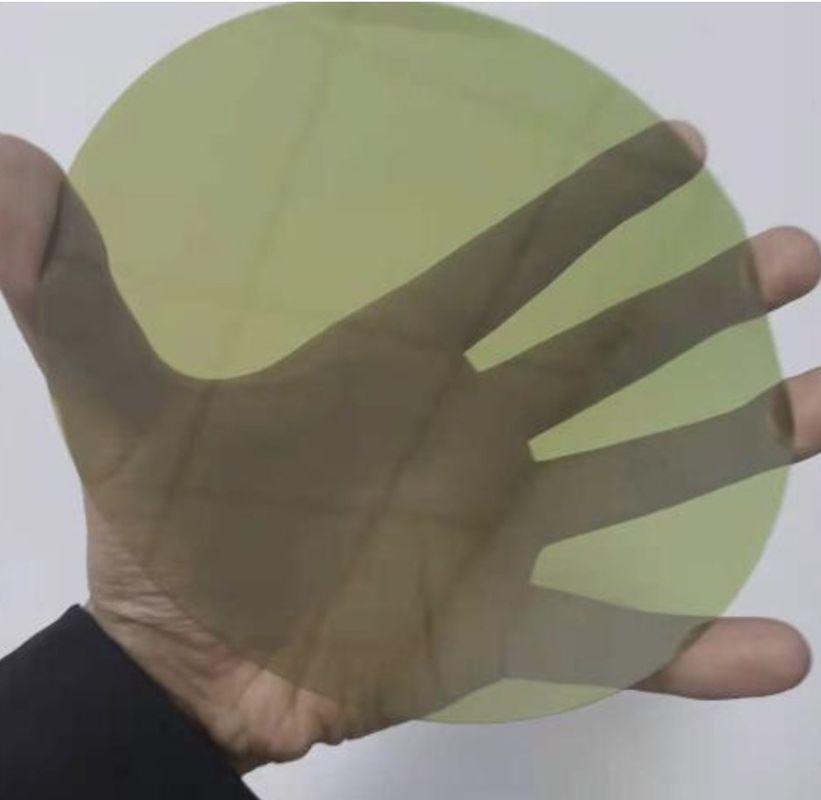 Polished 100mm SIC Epitaxial Silicon Carbide Wafer 1mm Thickness For