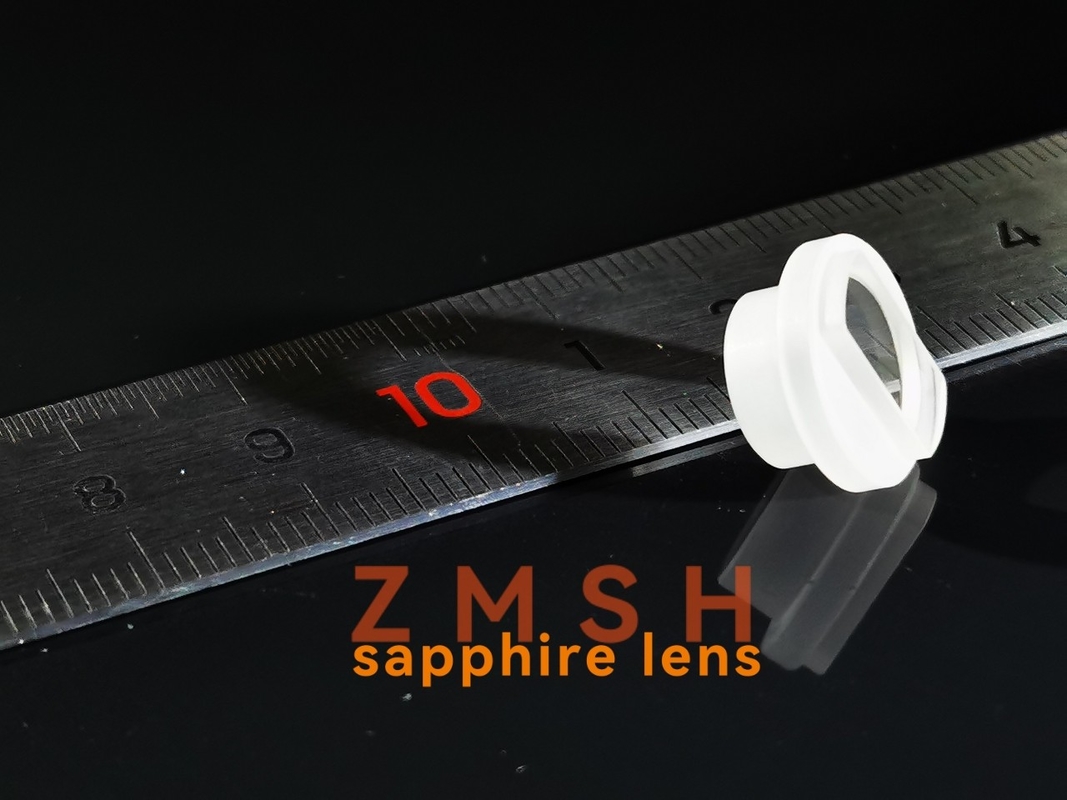 Monocrystalline Synthetic Sapphire Optical Windows Glass With Step