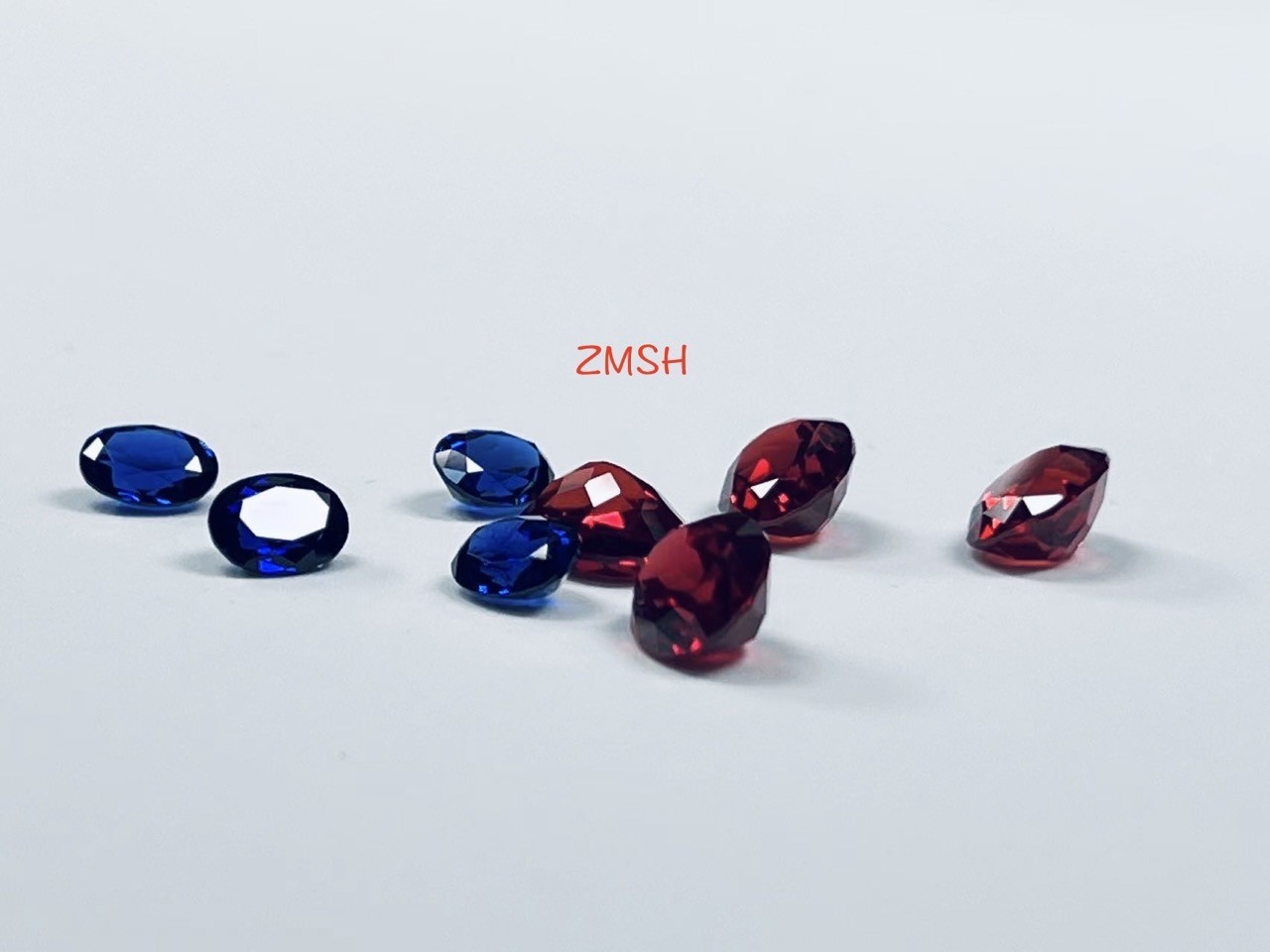 Royal Blue Synthetic Gem Stone Ruby Sapphire Gems