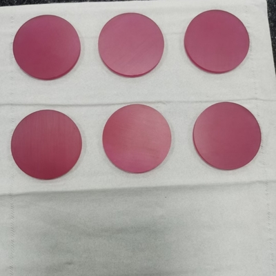 Good price Cr3+ Doping Ruby Titanium Doped Sapphire For Watch Glass Optical Winows online