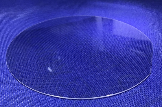 Good price Circular Transparent Sapphire Optical Windows Quartz Customized Sapphire Lens Wafer With Hole online