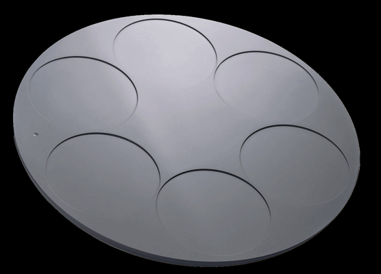 Good price 6 Inch Silicon Carbide SiC Coated Graphite Tray High Temperature Resistance Graphite Plates online