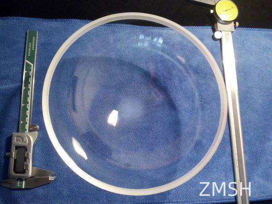 Good price Single Crystal Al2O3 Sapphire Domes Impact UV Resistance Sapphire Hemisphere Windows online