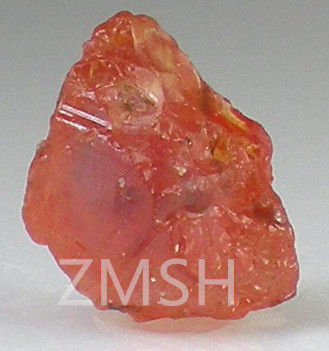 Good price Peach Orange Paparacha Lab Made Sapphire Raw Gem Stone For Decoration Necklace Ring Earring online