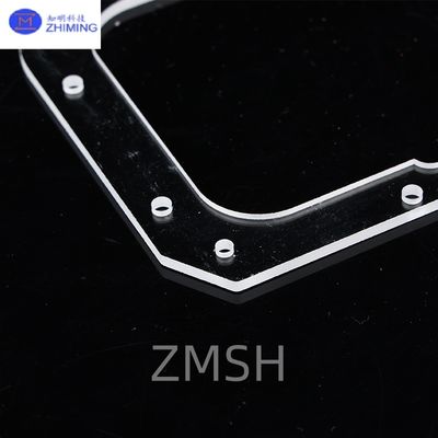 Good price UV / IR Grade Quartz Through Hole Plates Custom Cut High Temperature Chemical online