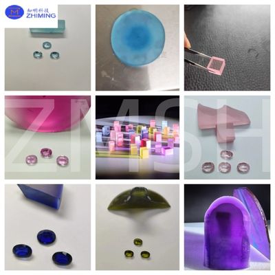 Good price Colored Synthetic Gemstones Widely Used for Decorations and Optical online