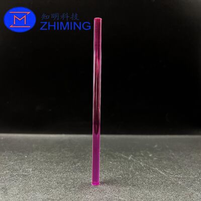 Synthetic Ruby Laser Rods (Cr:Al₂O₃) for Laser Equipment Length up to 200 mm