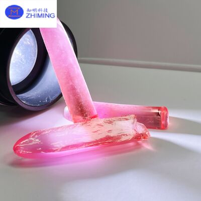 Flame-Fusion Sapphire Crystal (Morgan Pink) Jewelry gemstones Watch components