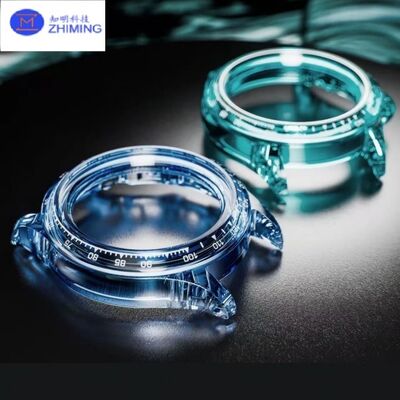 Good price Moissanite Watch Case Transparent Silicon Carbide (SiC) Luxury Timepieces online