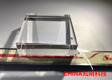 Good price Light Guide Block Sapphire Crystal Glass , Custom Sapphire Glass Laser Beauty Ipl Machine online