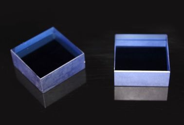 Good price 10x10mmt Red Green Blue Sapphire Block , Doped Artificial Sapphire Crystal Block online